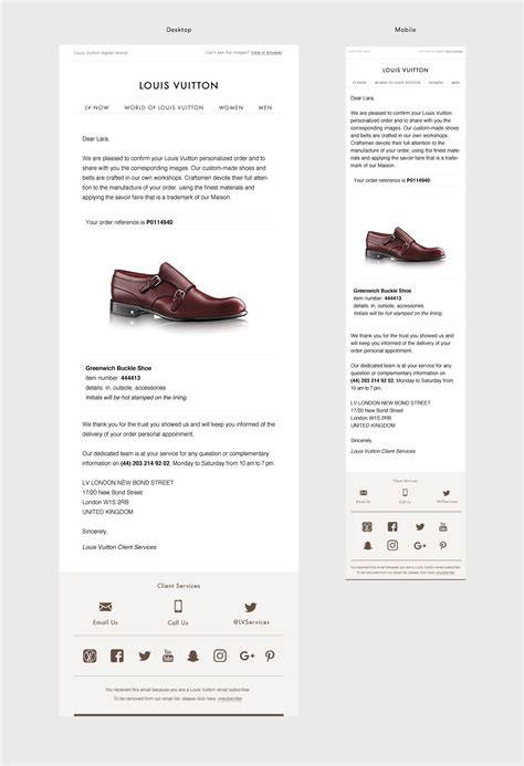 louis vuitton email format|louis vuitton responsive email template.